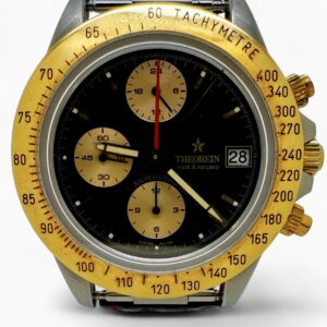 Orologio Theorein Silverstone acciaio e oro