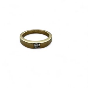 Anello Cartier Tank oro diamante