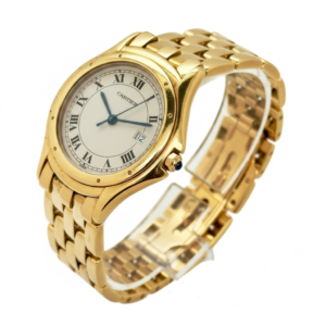 Orologio Cartier Cougar oro giallo
