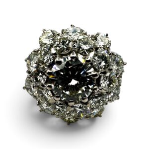 Anello brillanti certificato